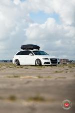 Audi A4 Avant 2.0T Quattro on Vossen Wheels (LC-108T) 2016 года
